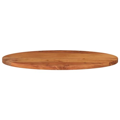 Tablero de mesa de madera maciza ovalada 110x50 cm en acacia 5