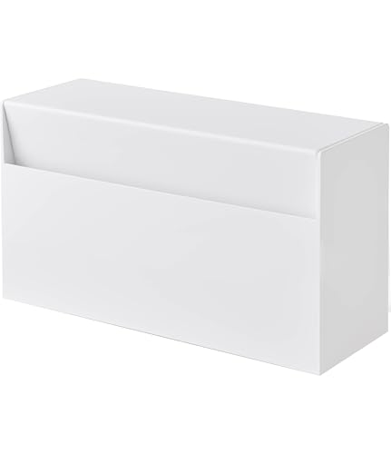 山崎実業(Yamazaki) マグネット ペーパーホルダー ホワイト