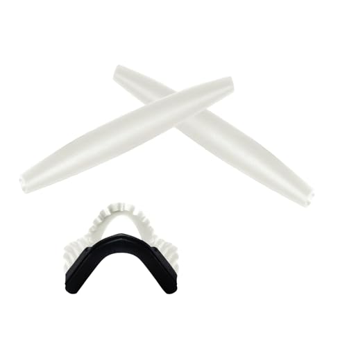 Image of White Replacement Earsocks & Nosepieces Kits for Oakley M Frame Series