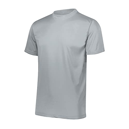 Augusta Sportswear - Camiseta transpirable para hombre - 790, XXL, Gris plateado