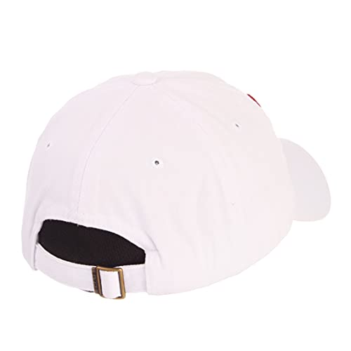 Gorra estándar ajustable para hombre blanca miniatura 5