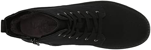 LifeStride Womens Kunis Canvas Oxford Boot Black 7 W | Image 4