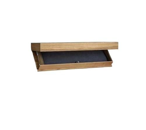 SJHFKDK Wandboard mit Geheimfach,Regal mit Geheimfach Geheimfach, schwebendes Regal mit verstecktem Fach, Aufbewahrungslösung mit verstecktem Fach, for Wohnzimmer oder Büro(Wood,1PCS)