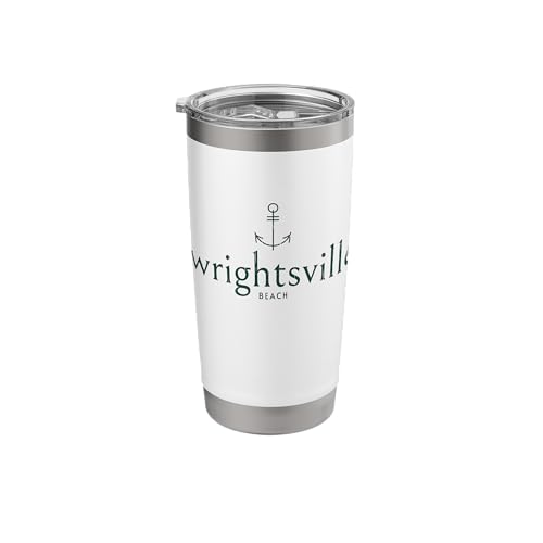 Wrightsville Beach NC Insulated Stainless Steel Tumbler
