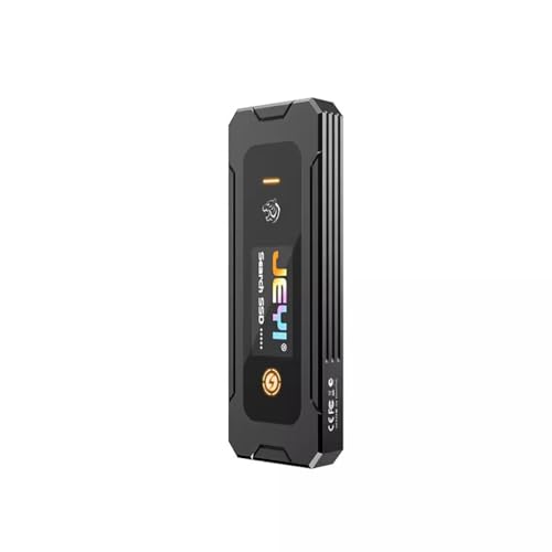 Gabinete externo JMT para SSD M.2 NVMe/SATA USB-C 10Gbps miniatura 2