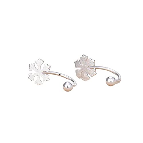 Boucles d'oreilles flocon de neige le cadeau parfait comme breloque de mariage unique