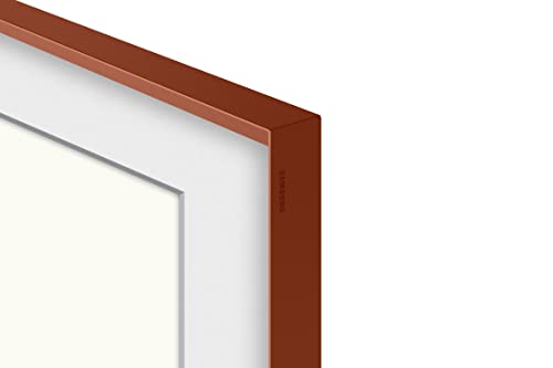 Image of SAMSUNG 55-inch The Frame Customizable - Beveled Brick Red (VG-SCFA55TRCZA, 2021 Model)