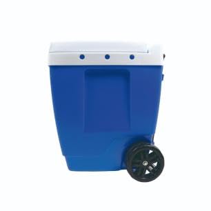 Caixa Térmica 42 Litros com Rodas e Alça Azul MOR