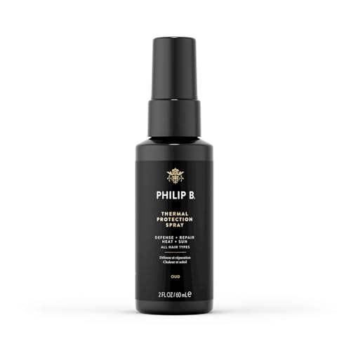 PHILIP B Thermal Protection Spray 2 oz. (60 ml) | Plump, Shine & Protect Hair from Heated Hair Tools