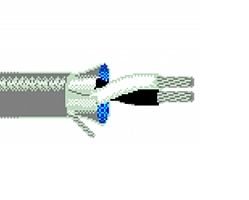 8760 1000FT 18 AWG 1P Stranded Overall Shielded Communications & Control Cable CM - Chrome Belden