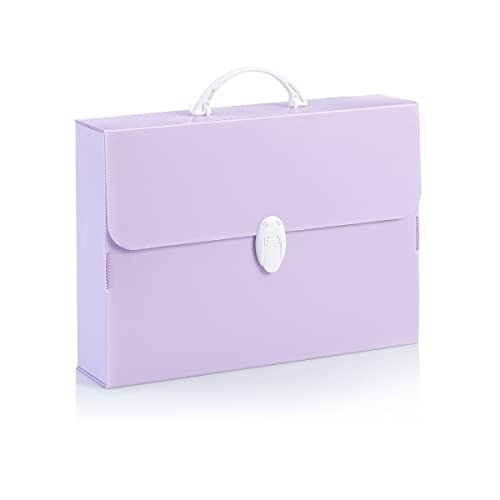 Favorit Every Line, Valigetta Unisex Adulto, Pastel Lilla, 27x37,5x8