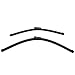 XTechnor Tesla Model 3 Windshield Wiper Blades, Original Equipment Replacement Wiper Strips for Tesla Model 3 2017 2018 2019 (Set of 2)