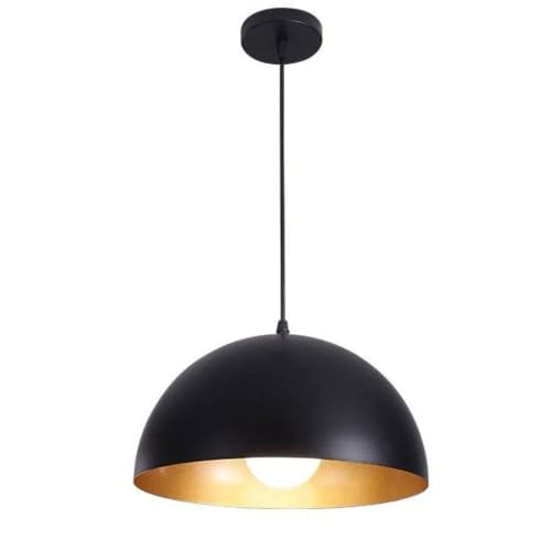 Suspension en forme de dôme de 30 cm avec douille E27 pour îlot de cuisine