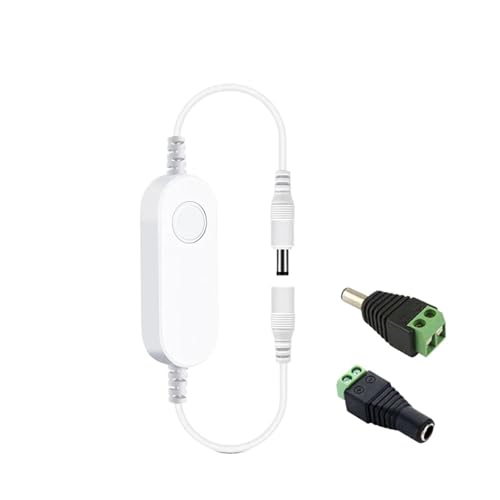 Contrôleur de gradation LED DC5V-24V avec connecteur DC pour ruban lumineux