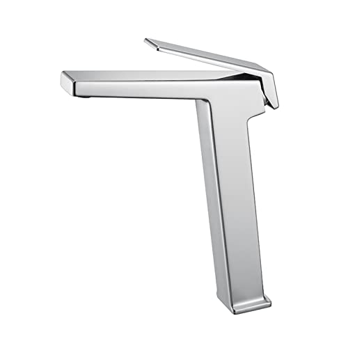 Robinet de lavabo au design moderne pour vasque à poser or