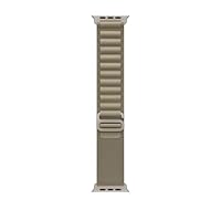 Apple Watch Band - Alpine Loop - 49 mm - Oliva - Large