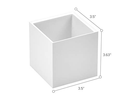 Image of Bostitch Office Konnect Pencil Cup Desk Organizer, Pen Cup, White