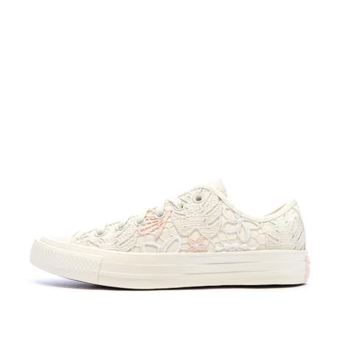 Converse Baskets Ecru/Rose Femme Chuck Taylor All Star