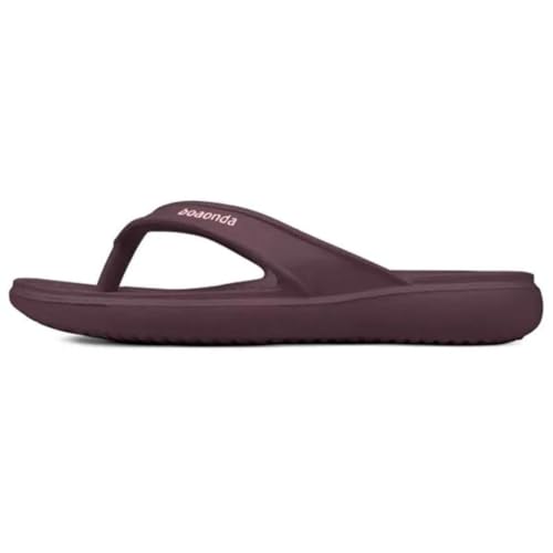 CHINELO FEMININO BOAONDA MOBI 2225 ORTOPÉDICO SUPER LEVE Cor:Roxo;Tamanho:37