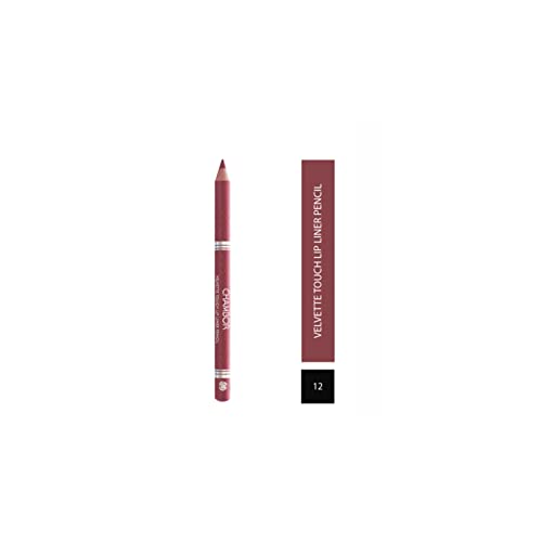 Image of Chambor Velvette Touch Lip Liner Pencil, Shade-PK12, (1.14g)