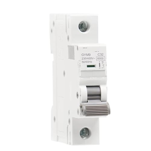 MCB 6A disjoncteur AC courbe C type GYM9 pour tableau rail Din 220V