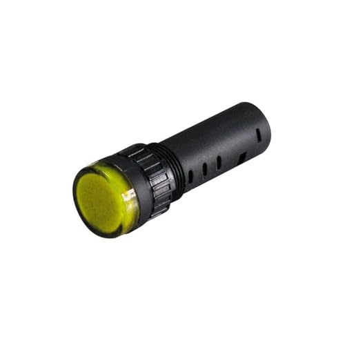 Linterna AD17-16SG/DC24V Y con señalización LED amarilla de alta visibilidad para cuadros