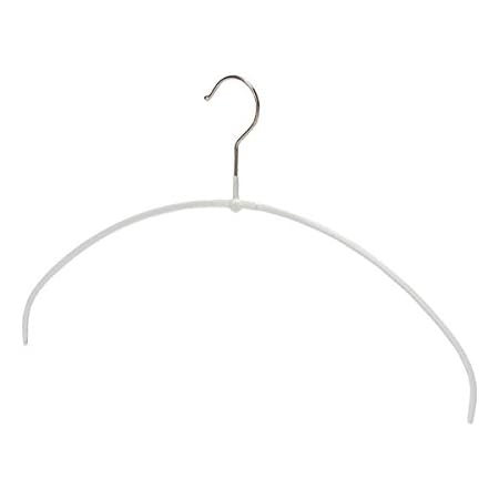 Amazon Co Jp Mawa ドイツのすべらないマワハンガー 厚さ0 4cmの軽量スリムタイプ エコノミックライト 40pt 10本組 ホワイト ホーム キッチン