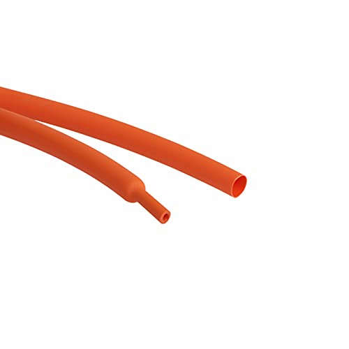 Guaina Cavi Flessibile, 3: 1 Tubo Termorestringente A Doppia Parete Arancione Termoretraibile Con Colla -55 □ -125 Sigillato E Impermeabile(9.5mm x 8m)