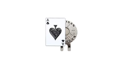 MULLIGAN HOOLIGAN Ace of Spades Golf Ball Marker + Magnetic