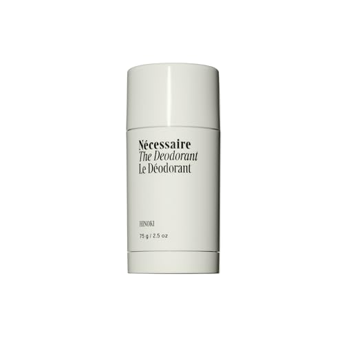 Ncessaire The Deodorant Hinoki | Natural Aluminum Free Deodorant For Women & Men. Extra Strength Treatment with Mandelic Acid. Free of Baking Soda Ozokerite & Parabens (75 g/2.5 oz)