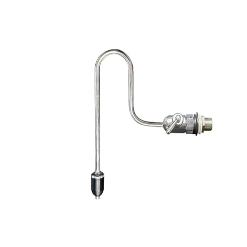 クラフト蛇口の底にある調整可能な304ステンレススチール製ビール泡立て器とビールディスペンサー装置1個。(2)