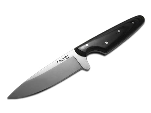 Campeggio 638 Fixed Blade 440 Stainless and Black Micarta Knife