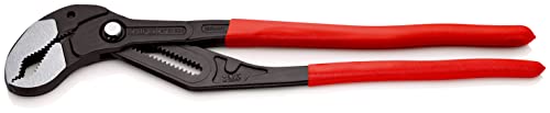 KNIPEX Cobra XXL Wasserpumpenzange, 560 mm, Muttern bis 120mm, Rohre bis 115mm, Feinverstellung per...