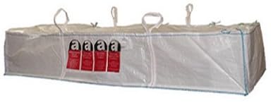 Borsa Big Bag MULTISAC 405/R Big Bag per piastre di Amianto, 320 x 120 x 30 cm, con camicia e fondo piatto (2)