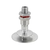 Hyuwdai Placa de aspersión for hervidor/Barril de Cerveza casera con Conector NPT Macho de 1/2' de Acero Inoxidable 304. Equipo de elaboración de Cerveza.(C)