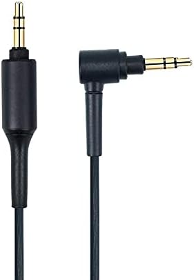 JOKHANG Replacement Thick Audio WH-1000X Headphone Cable Cord Compatible Sony MDR-XB950BT MDR-1000X WH-1000XM2 WH-1000xm3 WH-CH700N MDR-100ABN MDR-1A MDR-1ADAC MDR-XB950N1 Wireless Headphones (Black)