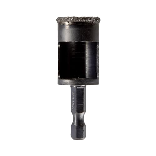 Scie cloche diamant Spyder 1.9 cm : percez le granit dur proprement avec arbre 6.35mm