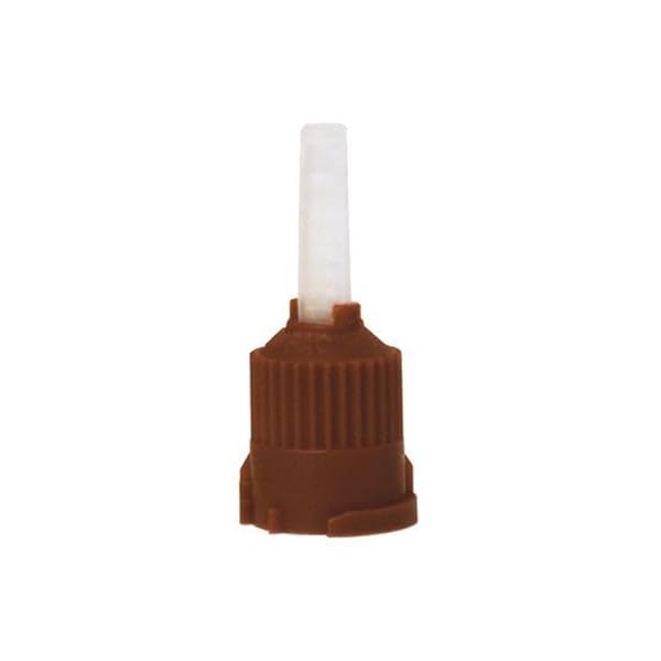 Maxill 53410 Mixpac T-Mixer Dental Mixing Tips 15 Mm 1:1 Ratio Brown 48/Pk