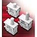 E68-00A, Switch Push Button N.O./N.C. SPDT Button 0.1A 125VAC Momentary Contact Quick Connect Panel Mount (10 Items)