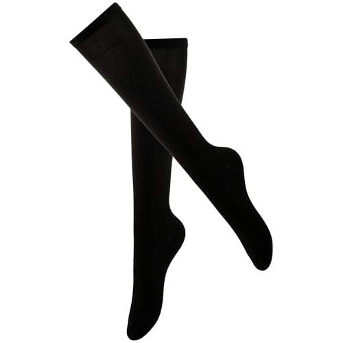 Image of Knee High Socks for Women, Long Tall Knee Tube Socks