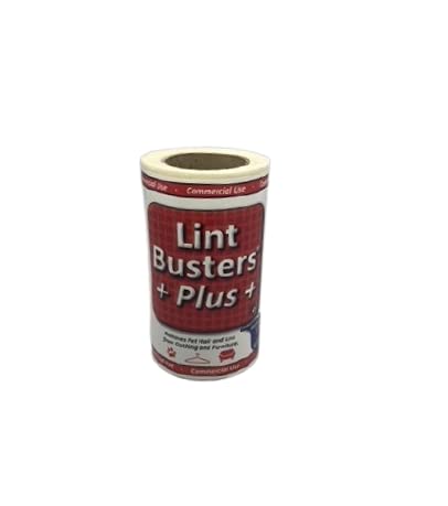 Lint Buster Plus Commercial Grade Rollers(1Handle 12Rolls) #TOP3