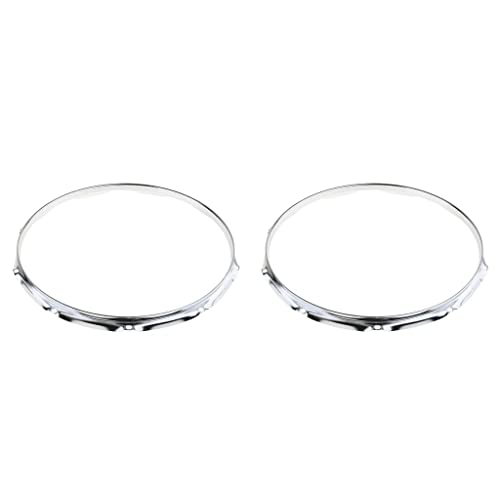 Kit de Aros Fundidos para Caja de 14", 10 Agujeros, Bisel de Hierro para Reemplazo de Batería, Color Plateado miniatura 3