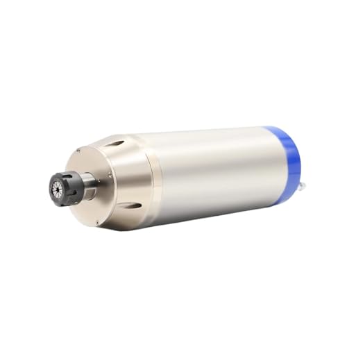 KACOME Metal Working Water-Cooled Spindle Motor 5.5KW ER25 220v/380v Ceramic Bearing 400HZ/800Hz 12000/24000RPM(800Hz-24000rpm,220v)