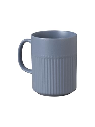 Image of Clay Craft Fine Ceramic Crimson Microwave Safe Coffee & Milk Mug, 350Ml, 1 Piece, Blue, Mug for Coffee, Ideal for Gifting, Perfect for Home & Office