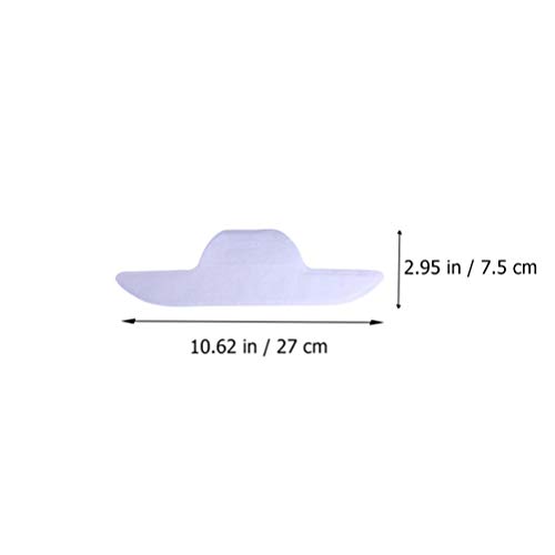 EXCEART 20Pcs Almofadas de Suor Nas Axilas Adesivo Antitranspirante de Axila Almofadas de PrevenÃ§Ã£