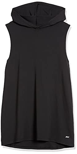 Amazon Essentials Men's Tech Stretch Sleeveless Hoodie, Black, Medium #TOP5