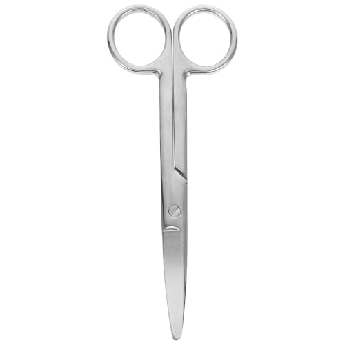 Healeved Edelstahl Ostomie-Schere 5.51 Zoll Mit Stumpfer Abgerundeter Spitze Für Sicheres Schneiden Von Ostomiebedarf Und -Taschenschere Für -Grundplatten