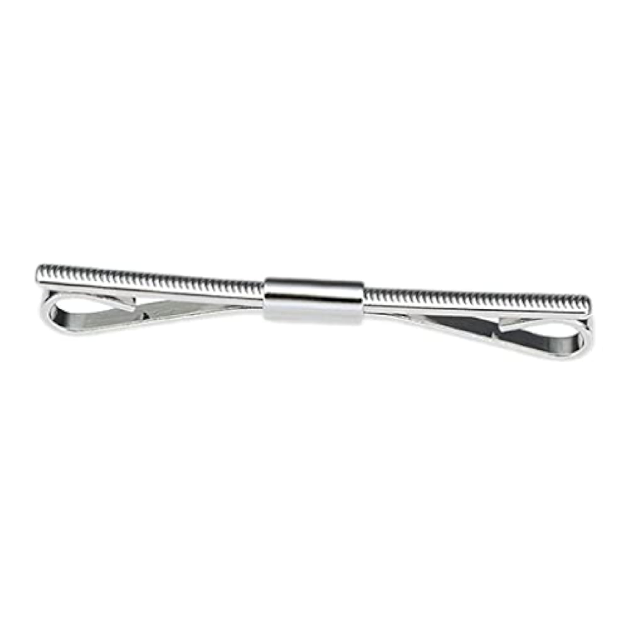 2Pcs Metal Shirt Collar Clip Tie Collar Bar Pin, Unisex