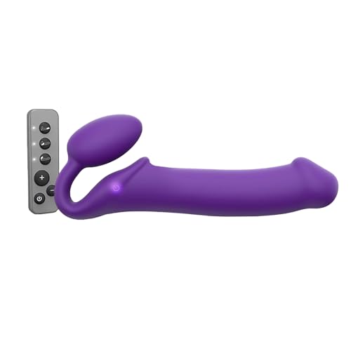 strap-on-me Strap-on Vibrant Télécommandé 3 Moteurs