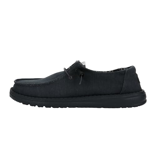 Image of HEYDUDE Women's Wendy Stretch Canvas Slip On Shoes | Easy On Loafer